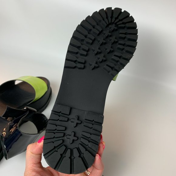 UNIF holographic seeker platform sandals 9 - Picture 7 of 8